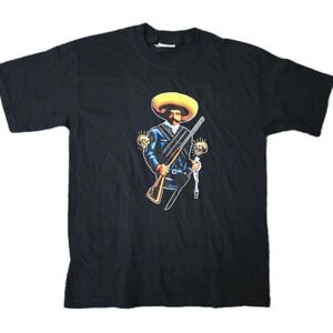 Vintage Aimera Mexico T-Shirt Poster Pop Productions USA Youth Large 2004
